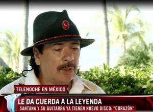 Santana present&oacute; su nuevo disco a puro «Coraz&oacute;n»