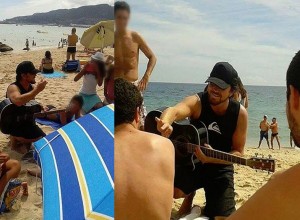 Eddie, «el mejor»: el l&iacute;der de Pearl Jam toc&oacute; para unos fan&aacute;ticos en la playa