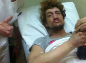 Parte médico de Pity Álvarez: drogas, escalera y huesos rotos