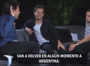 One Direction con Telenoche: «Sí, vamos a volver a la Argentina»