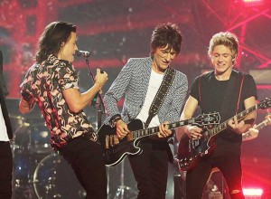 One Direction con un “Stone” como invitado