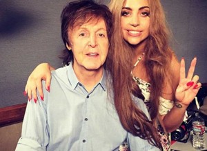 Ahora Paul McCartney colaboró con Lady Gaga