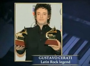 Gustavo Cerati fue recordado en los premios Grammy