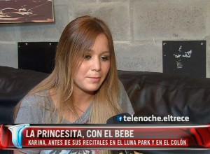 Karina «La Princesita» mano a mano con Bebe Contepomi