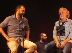 Nito Mestre y Santiago Cruz revivieron un clásico de Sui Generis