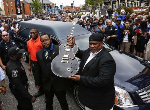 Una multitud despidió a B.B. King en Memphis