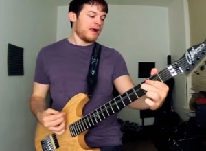 Este es el youtuber más rockero: más de 30 riffs en un minuto