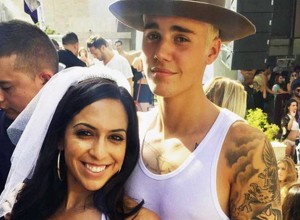 Justin Bieber se metió en una despedida de soltera