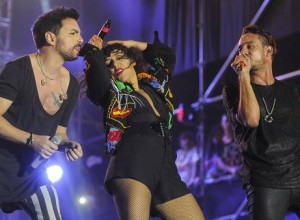 Chano habló de su accidente y pidió perdón ante 70 mil personas