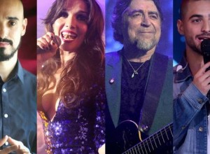 Joaquín Sabina, Maluma, Natalia Oreiro y Abel Pintos en el Festival de Peñas de Villa María