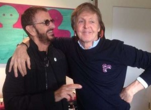 Ringo Starr y Paul McCartney grabaron juntos después de 7 años