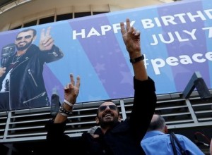 Ringo Starr festejó sus 77 con la Argentina