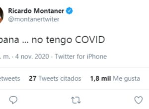 Ricardo Montaner aclaró que no tiene coronavirus