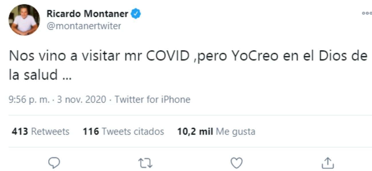 El mensaje de Ricardo que generó preocupación.