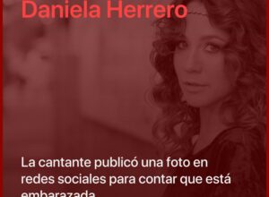 Daniela Herrero anunció con una foto que espera su primer hijo: “¿Qué me contursi?”