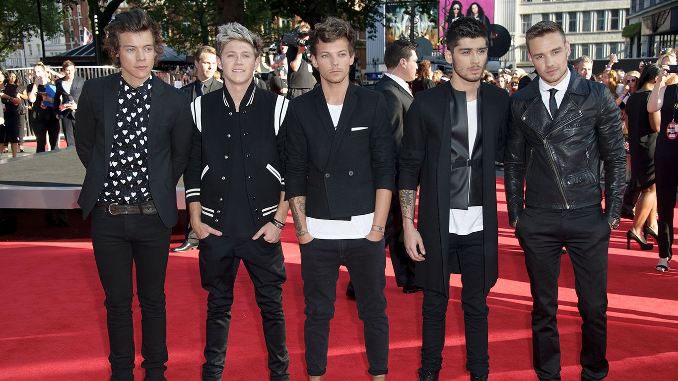 One Direction fue todo un éxito (Foto-AP).