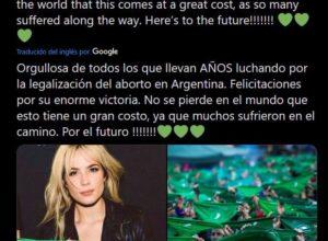 Aborto Legal | Así recibió el mundo de la música la sanción de la ley