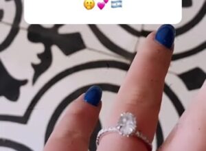 Stefi Roitman mostró el anillo de compromiso que le regaló Ricky Montaner