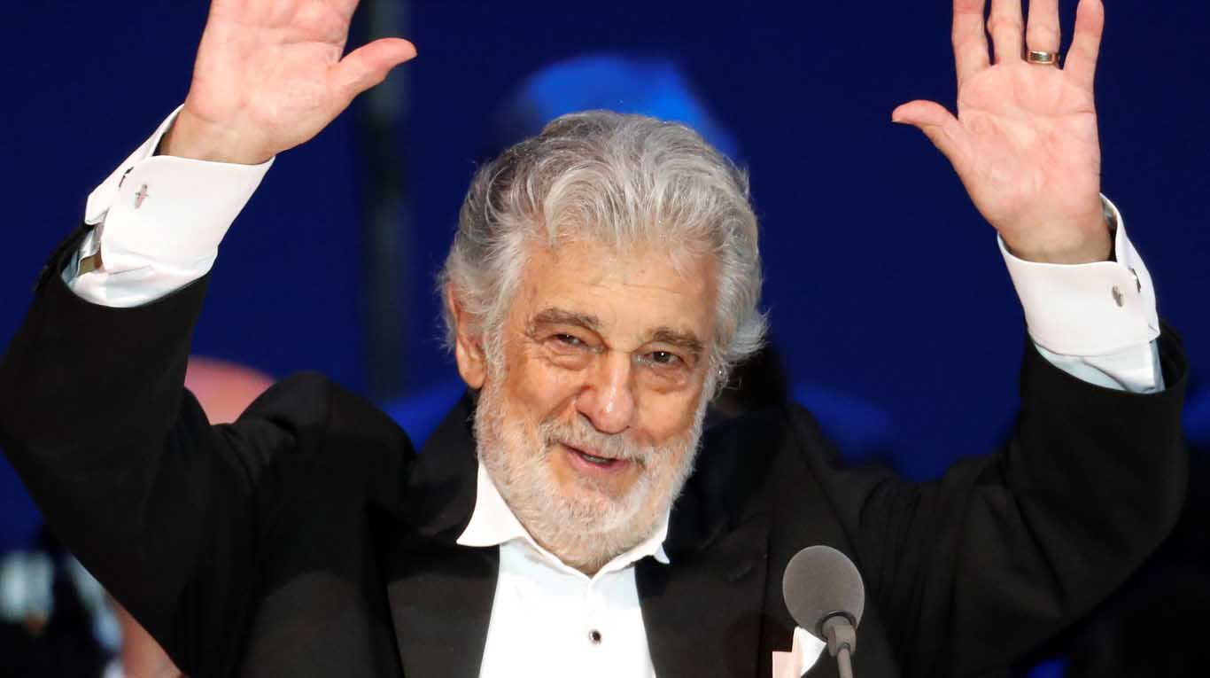 Plácido Domingo renunció a la Ópera de Los Ángeles tras las denuncias. (Foto: AP/Laszlo Balogh)