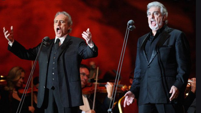 Plácido Domingo y su gran amigo José Carreras. (Foto: Archivo)