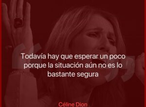 Céline Dion volvió a reprogramar su gira europea por la pandemia