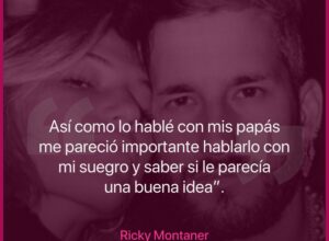 Ricky Montaner se grabó mientras le pedía la mano de Stefi Roitman a su suegro