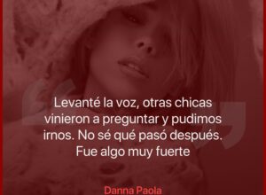 Danna Paola contó que fue drogada por varios hombres que intentaron abusar de ella