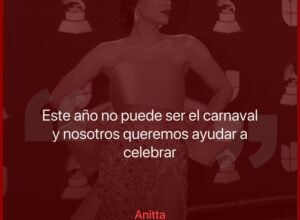 Anitta está internada por una intoxicación alimentaria