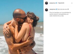 Abel Pintos publicó el romántico video de la propuesta de casamiento que le hizo a su novia