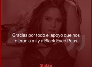 “Girl Like Me” de Shakira llegó al primer puesto y ella no pudo ocultar su felicidad