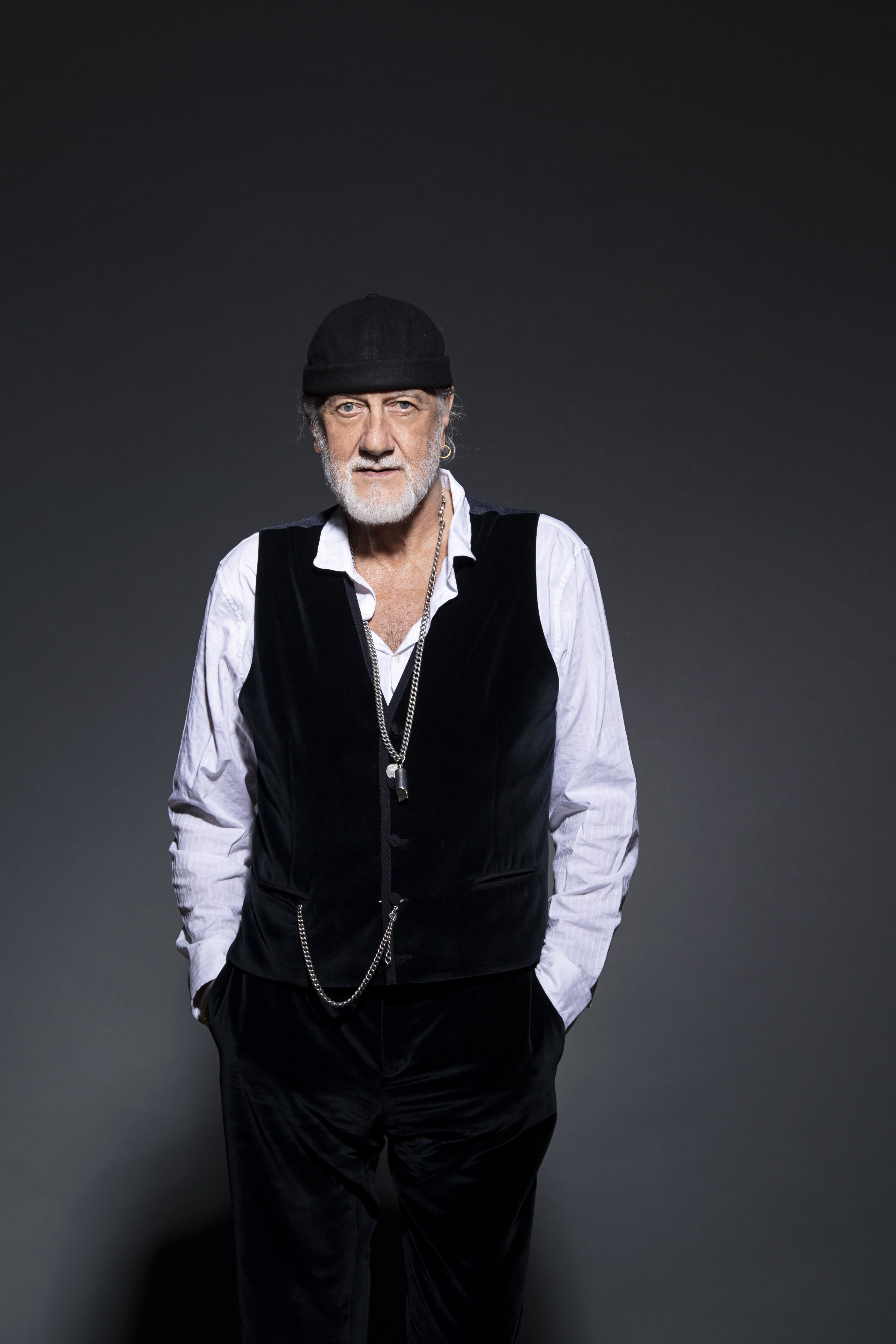 Mick Fleetwood, histórico baterista de la banda (Foto: Ross Halfin/BMG)