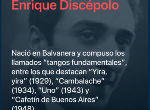 Se cumplen 120 años del nacimiento de Enrique Santos Discépolo