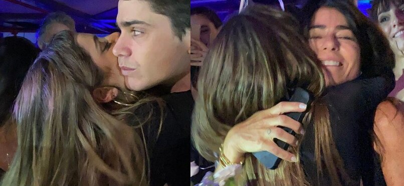 Su mamá y su hermano no faltaron al festejo de sus 24. (Foto: Captura Instagram)