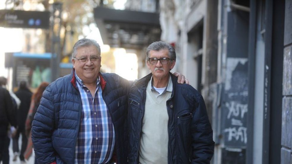 Marcos Camino junto a su hermano Miguel. (Foto: Agencia fe).