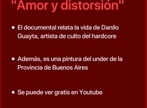 “Amor y distorsión”, radiografía de un personaje de culto del under argentino