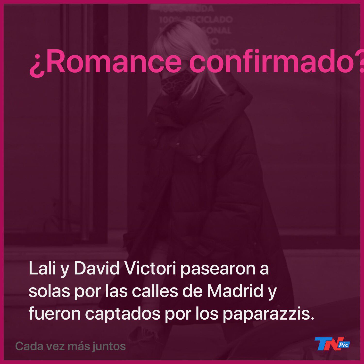 Lali y David se despidieron luego de que la actriz volviera a la Argentina.