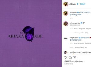 Demi Lovato anunció una colaboración con Ariana Grande