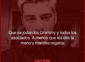 Premios Grammy 2021: Zayn Malik, indignado con las nominaciones