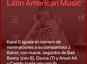 Latin American Music Awards: Ricky Martin, Juanes, Anitta y Pitbull actuarán en la ceremonia