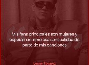 Lenny Tavárez, entre el reggaetón y la seducción