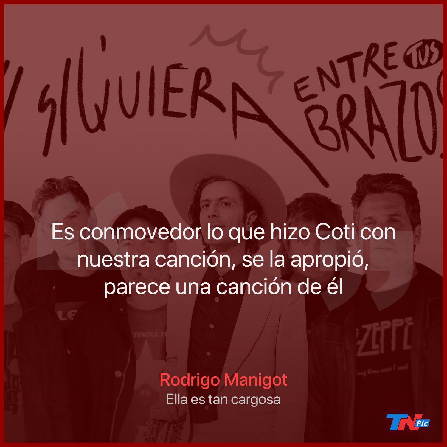 Ella es tan cargosa versionó uno de sus clásicos con Coti Sorokin –  Estación 711 :: FM  Mhz – Comodoro Rivadavia