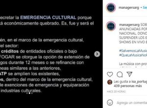 La industria musical pide la “emergencia cultural” ante las nuevas restricciones