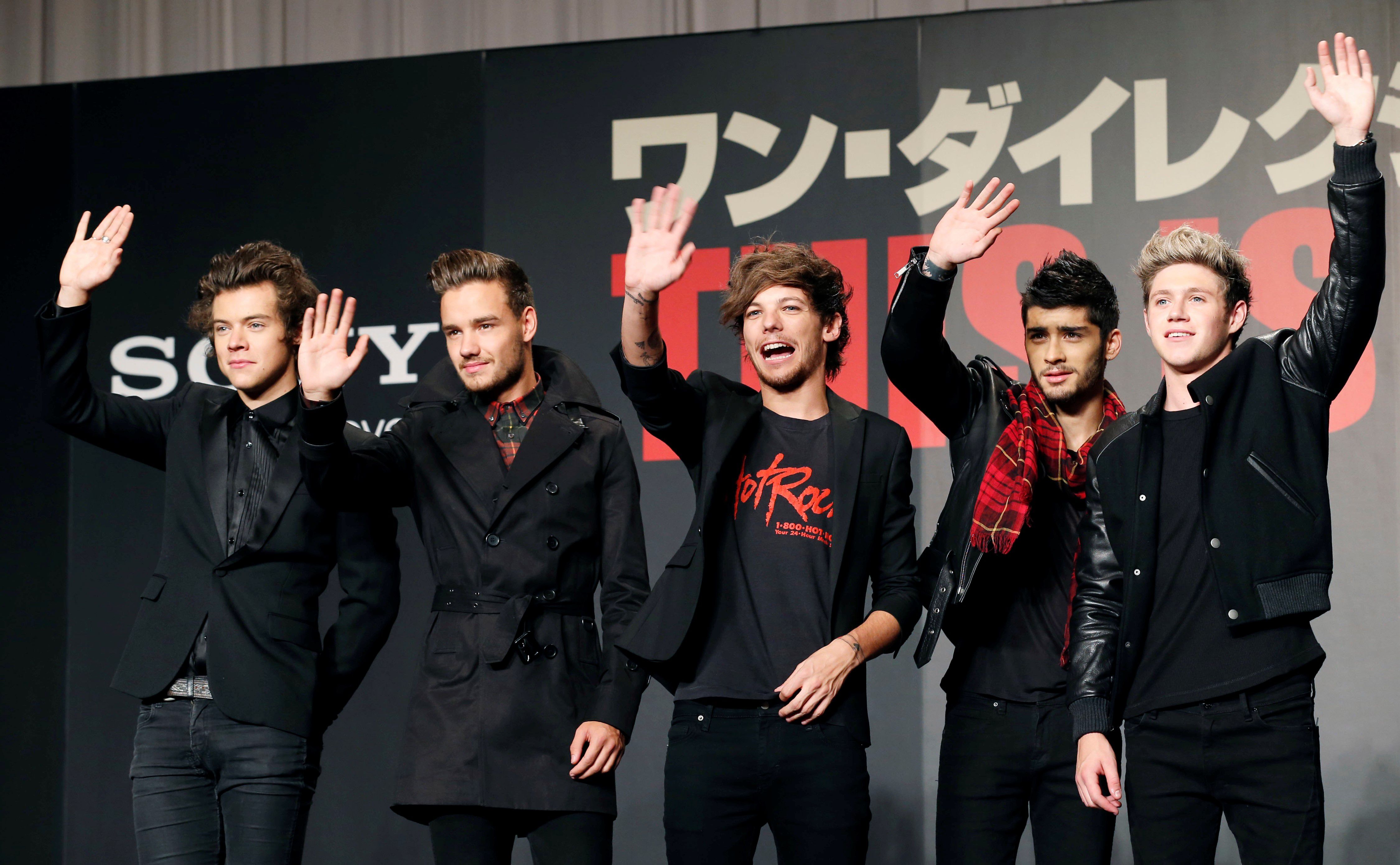 One Direction en Japón, en el año 2015. (Foto: AP Photo/Koji Sasahara, File)