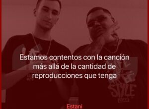 Estani y G-Sony se juntan en un hit: “Trabajamos más en la canción que en satisfacer el ego de cada uno”