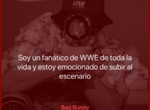 Bad Bunny se subió al ring y ganó como luchador de WWE