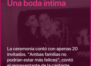 Ariana Grande se casó con Dalton Gomez en una ceremonia íntima y secreta