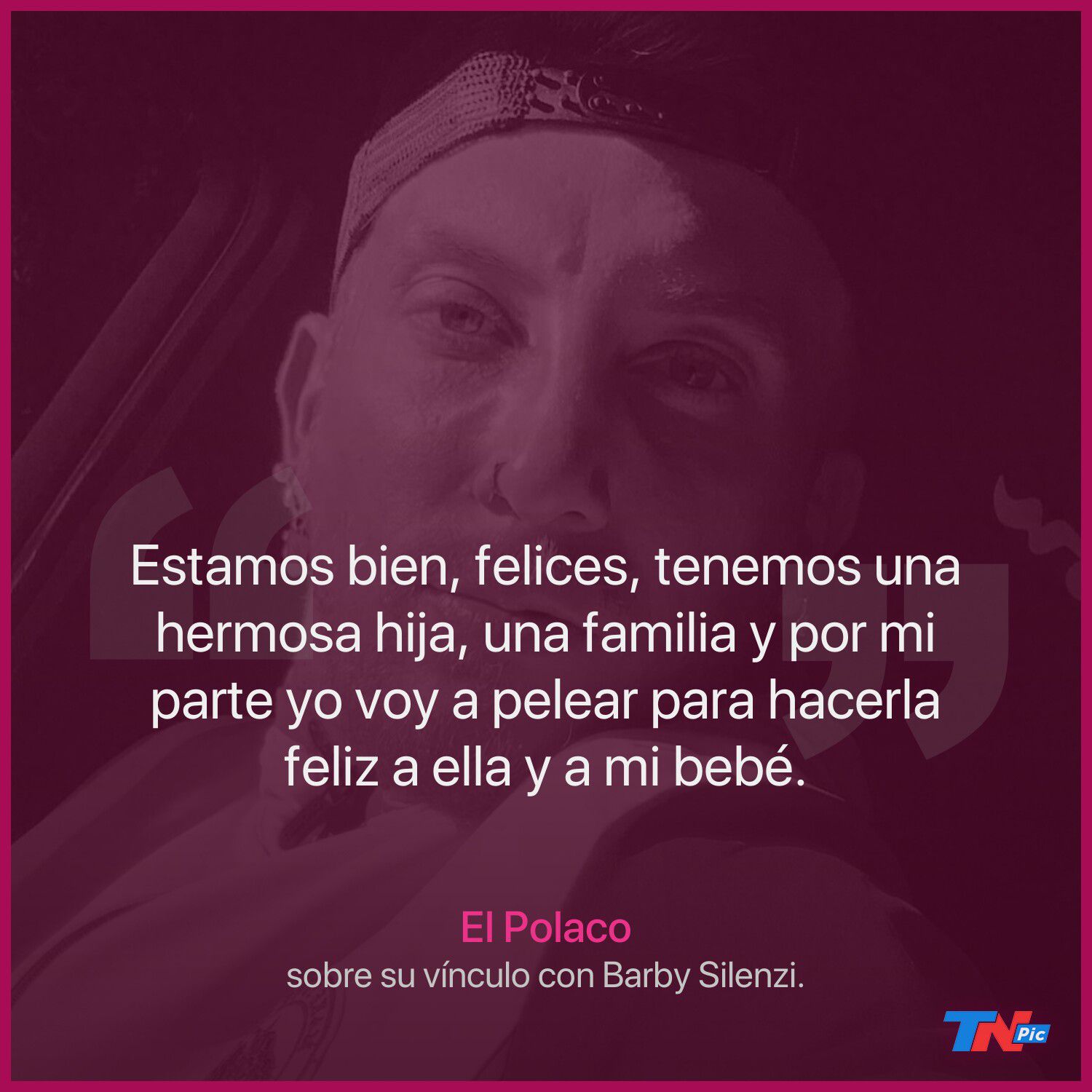 El músico aclaró que están muy bien.