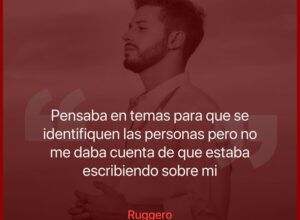 Ruggero lanza su álbum debut: “Quiero ser yo y no algo que me obligan a ser”