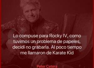 “Glory of Love”, el clásico de Peter Cetera que brilló en “Karate Kid II”, fue compuesta para otra película