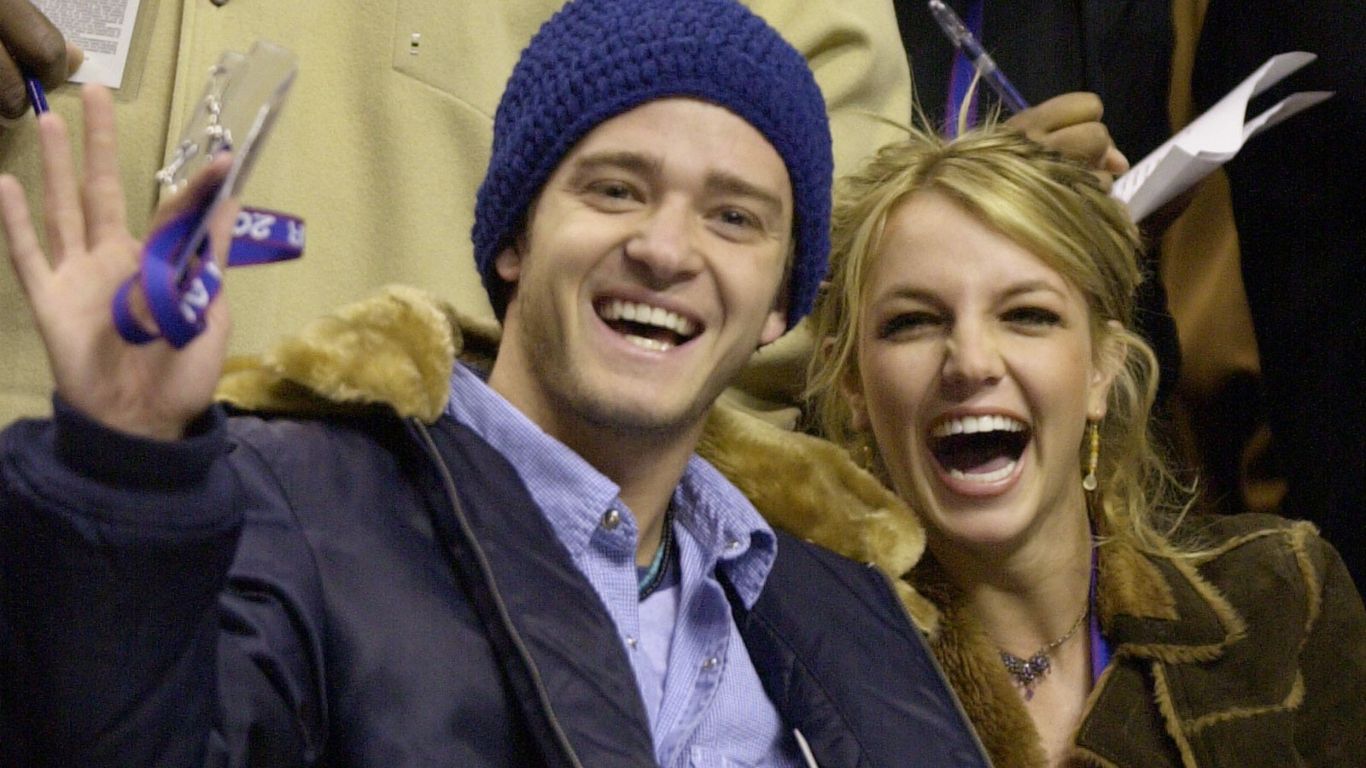 Britney y Justin, hace varios años (Foto: AP)